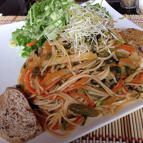 Chop Suey at Mantras Veggie Cafe and Tea House in San Jose