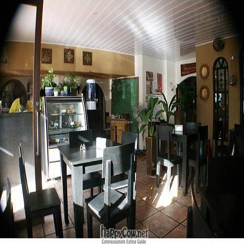 Restaurant at Mantras Veggie Cafe and Tea House in San Jose