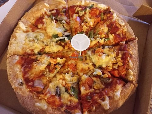 Vegan veggie at Papa John's in Orpington