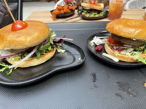 Burger  at La Terraza in Mallorca