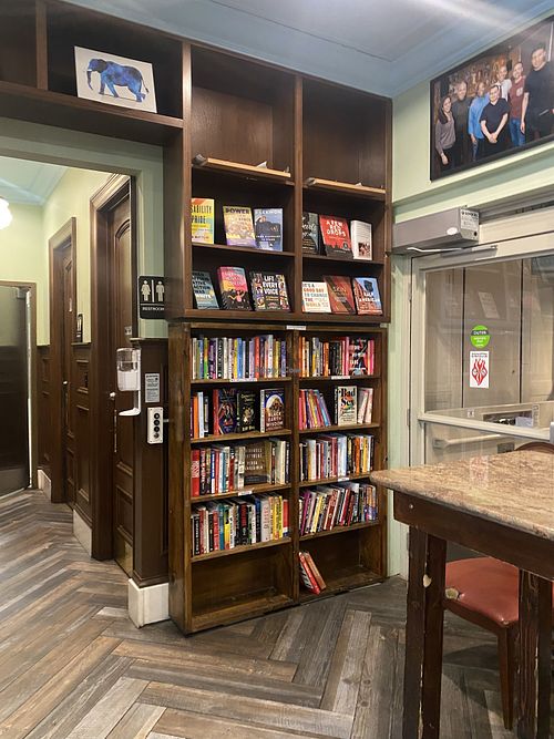 Interior with Books  at Busboys and Poets - Mount Vernon Triangle in Washington