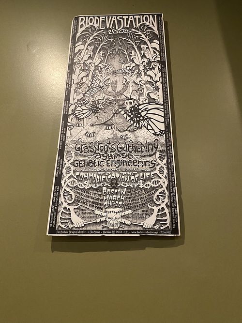 BioDevastation  Poster   at Busboys and Poets - Mount Vernon Triangle in Washington