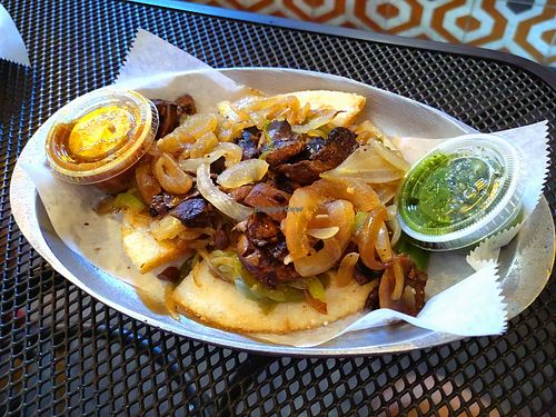 Arepica (vegan version) at Super Rico in Orlando