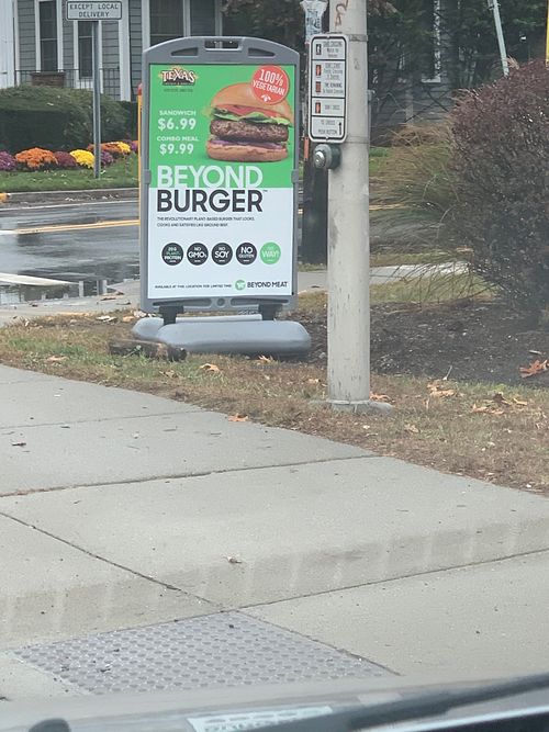 Beyond Burger at Texas Chicken and Burgers  at Texas Chicken and Burgers in Centereach