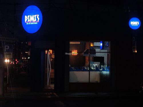 Outside at Dimi's in Tijuana