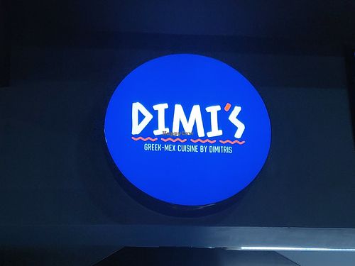 Sign at Dimi's in Tijuana
