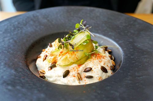 Siphon de mousseline d'asperges blanches (spring 2023) at the friendly kitchen in Paris