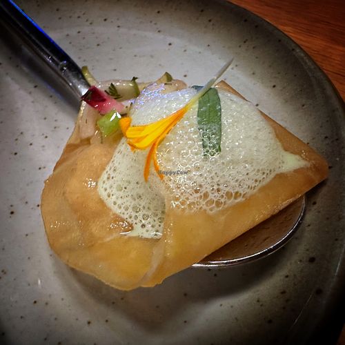 Amuse  at the friendly kitchen in Paris