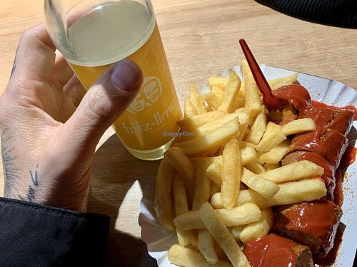 vegan menu at Curry 36 - Hauptbahnhof in Berlin