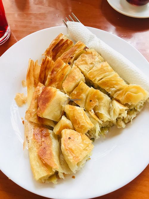Burek  at Venera in Skopje