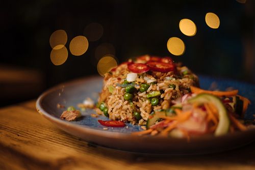 Vegan Nasi Goreng 
 at Dapur Malaysia in Leeds