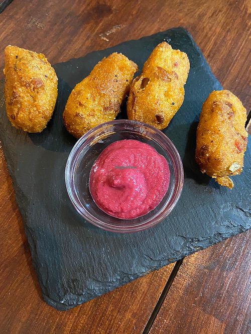 Croquetas  at A Raices in Gran Canaria