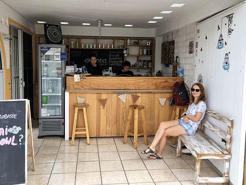 Counter at Annona in Oaxaca