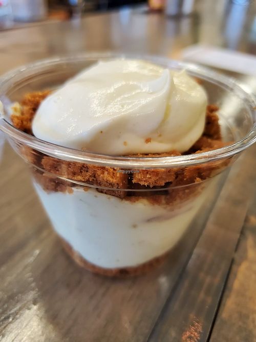 Banana pudding at Sunflower Diner in Asheville