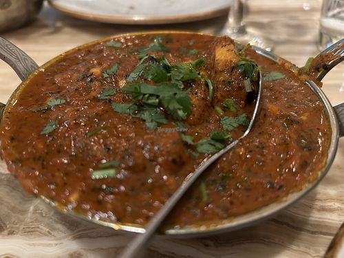 Vegan madras   at Coriander's - St Asaph in Christchurch