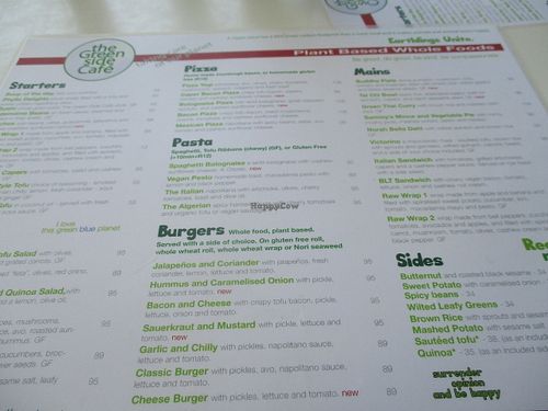 Wide variety of meals at The Greenside Cafe in Johannesburg