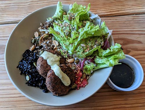 I returned the next day and had this which was lovely at Nana Veg in Salvador