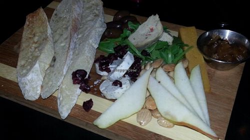 cheese plate at Blossoming Lotus - Irvington in Portland