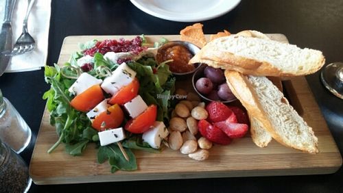 Cheese Plate Starter....fun! at Blossoming Lotus - Irvington in Portland