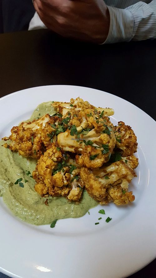 tandoori cauliflower at Blossoming Lotus - Irvington in Portland
