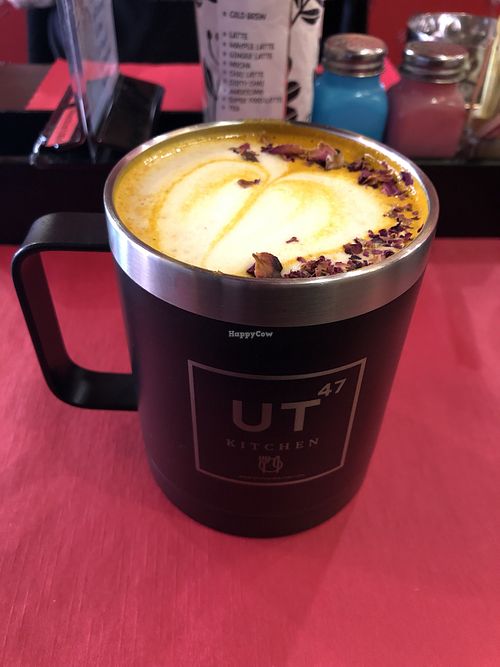 Coconut Milk Turmeric Latte  at UT47 Manhattan in New York City