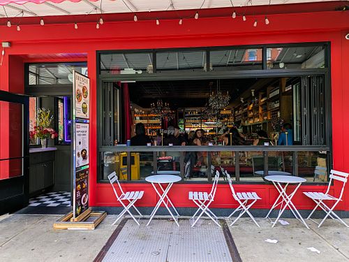 Outside of UT47 Manhattan at UT47 Manhattan in New York City