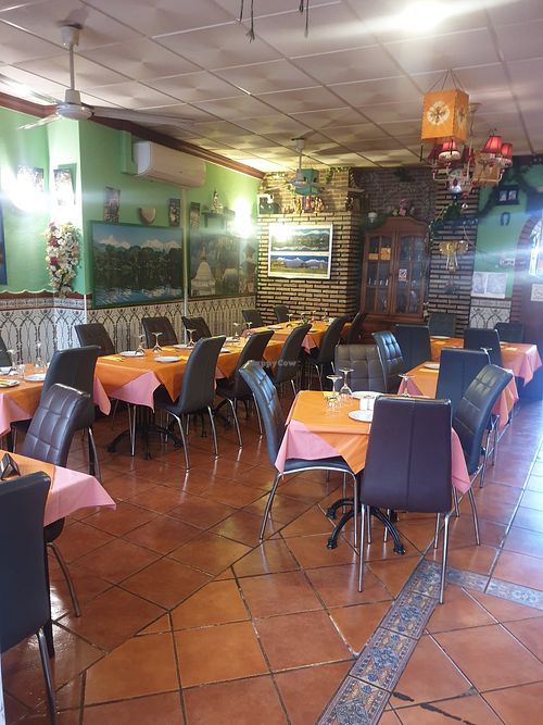 Inside at Namaste Nepalese and Indian in Nerja