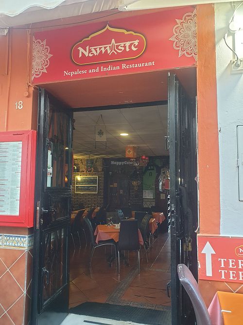 Out at Namaste Nepalese and Indian in Nerja