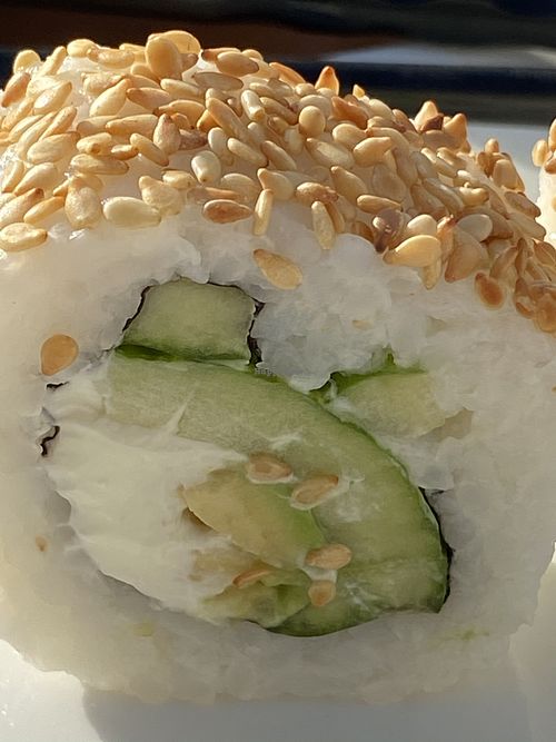 „Veganes Sushi mit Frischkäse" at Lam Vang in Kelheim
