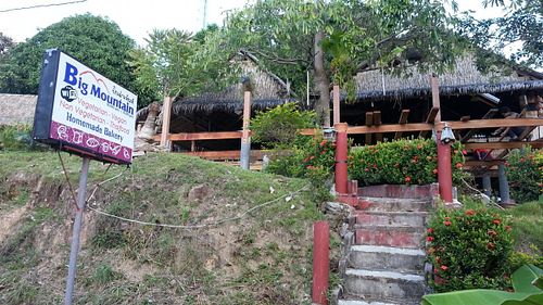 outside at Big Mountain in Koh Phangan