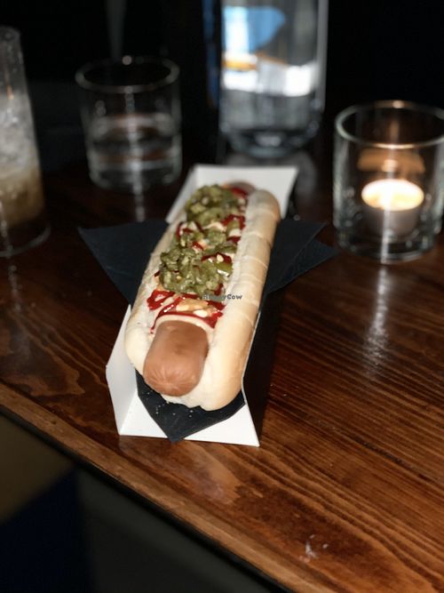 Hotdogs and cocktails at Double Down in Manchester