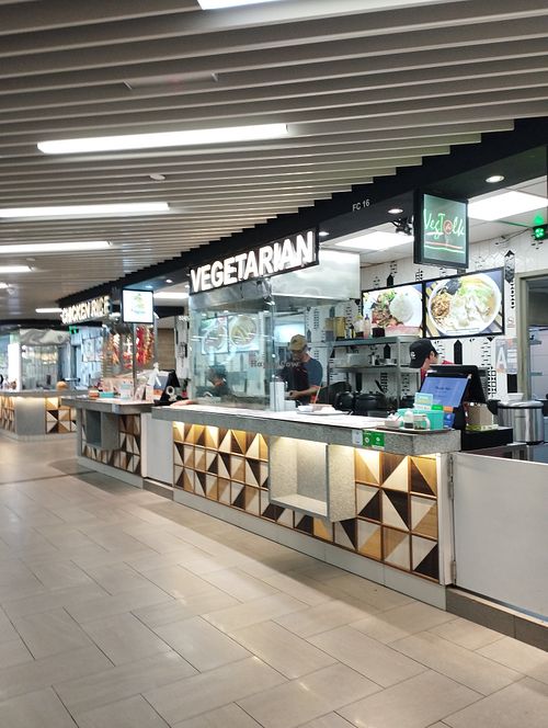 Stall front  at KUL - VegTalk Station - KLIA 2 in Sepang