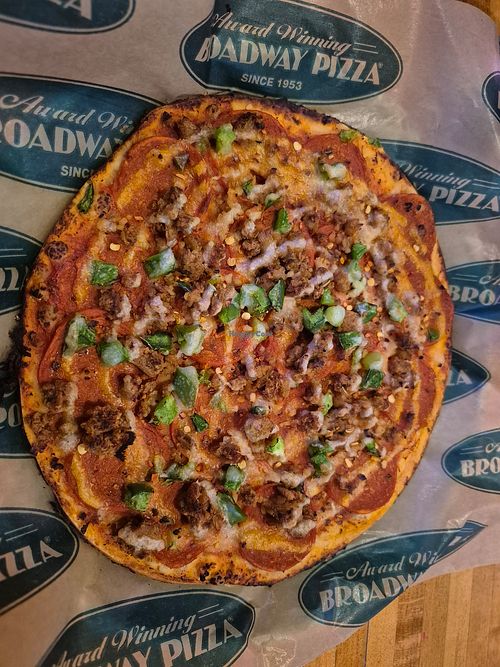  at Broadway Pizza in Coon Rapids