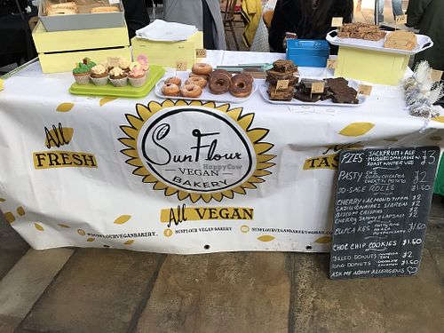 Market stand  at Sun Flour Vegan Bakery - Pop Up in Stockton-on-tees