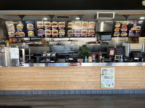 Counter  at Nice Burger - Costa Mesa in Costa Mesa