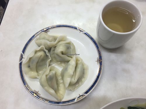 veg dumplings  at Banwarou in Yokohama