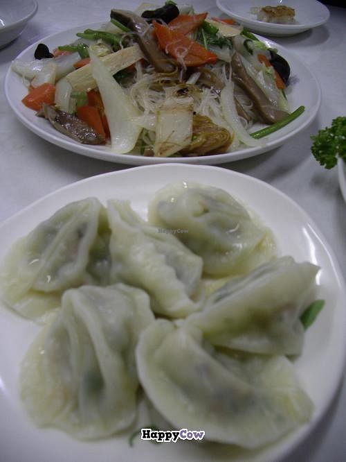 Chinese dumplings. at Banwarou in Yokohama