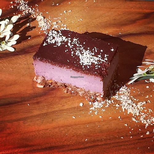 Cherry Slice
Vegan, gluten free, nut free at Follow The Rabbit in Sunshine Coast