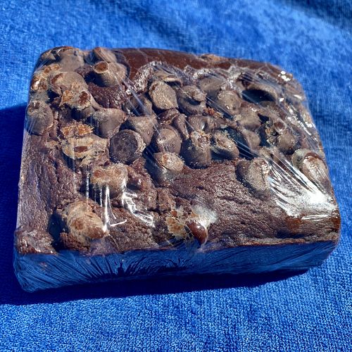 brownie at DC Vegetarian in Portland