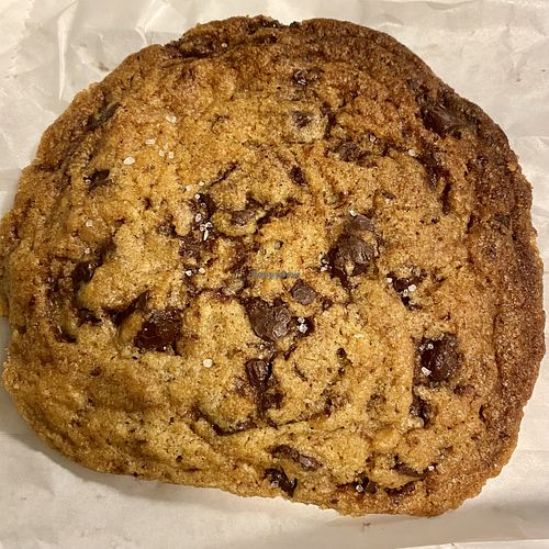 Chocolate Chip Sea Salt Cookie at DC Vegetarian in Portland