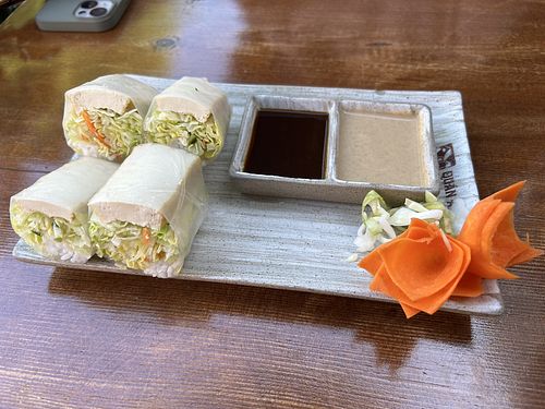 Summer rolls  at Quan An Ngon in Lueneburg
