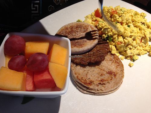 scrambled tofu  at Cafe Sunflower in Atlanta