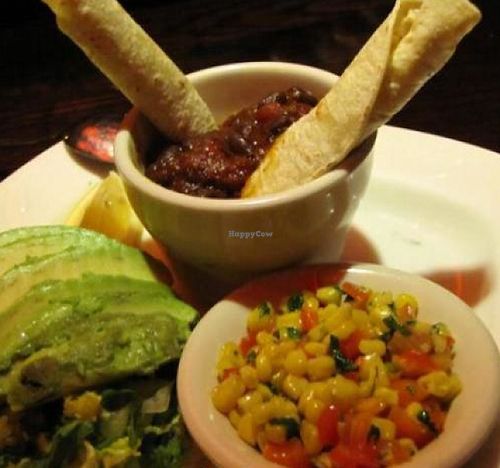 Black Bean Chili and Avocado by JL Goes Vegan at Cafe Sunflower in Atlanta