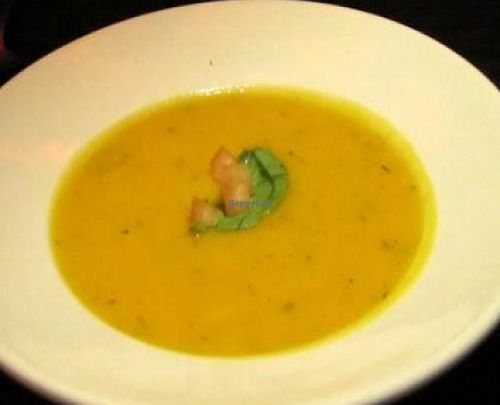 Butternut Squash Soup by JL Goes Vegan at Cafe Sunflower in Atlanta