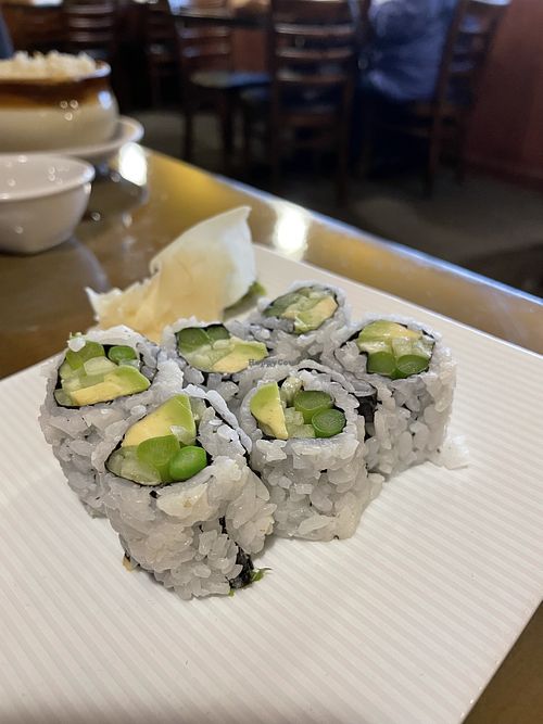 Avocado Asparagus Roll  at Wild Ginger Asian Bistro in Lancaster