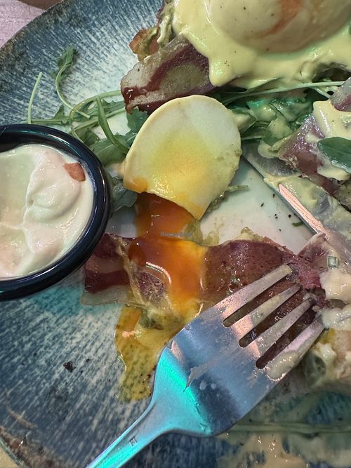 Egg yolk   at Frutas Prohibidas in Madrid