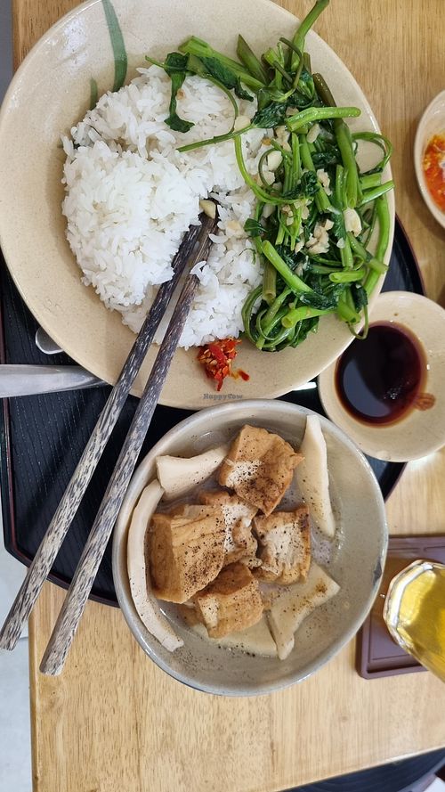 Rice Combo Dish - Dậu Hủ Kho Nước Dừa at Nâunâu in Ho Chi Minh City