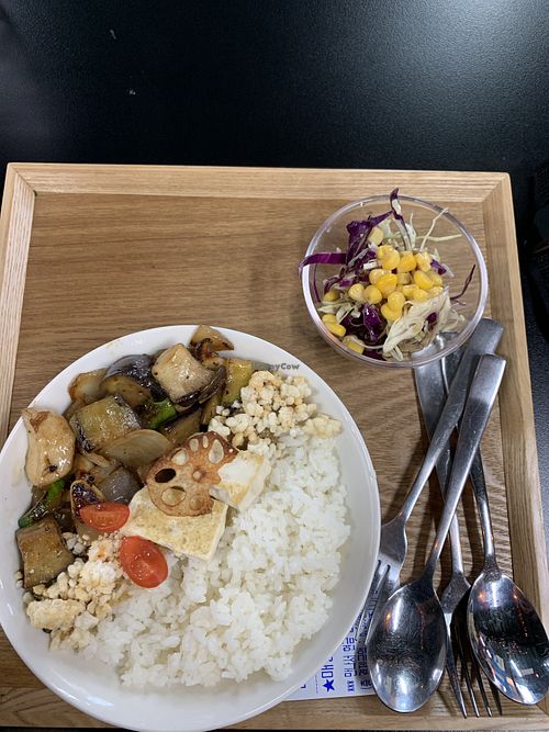 Loved this at Vege Bear in Seoul