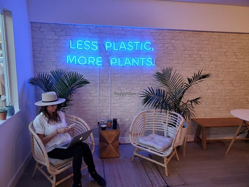 Inside at Almond Cow in Venice