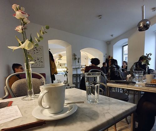 Inside at Fine Torte in Zagreb